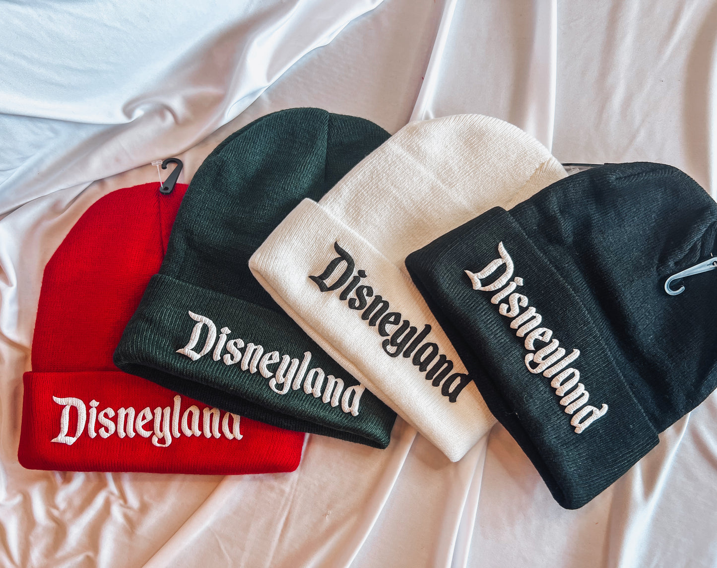 3D Puff Embroidery Disneyland Beanie