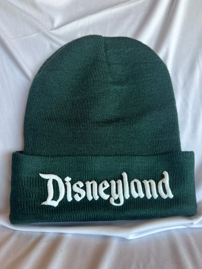 3D Puff Embroidery Disneyland Beanie