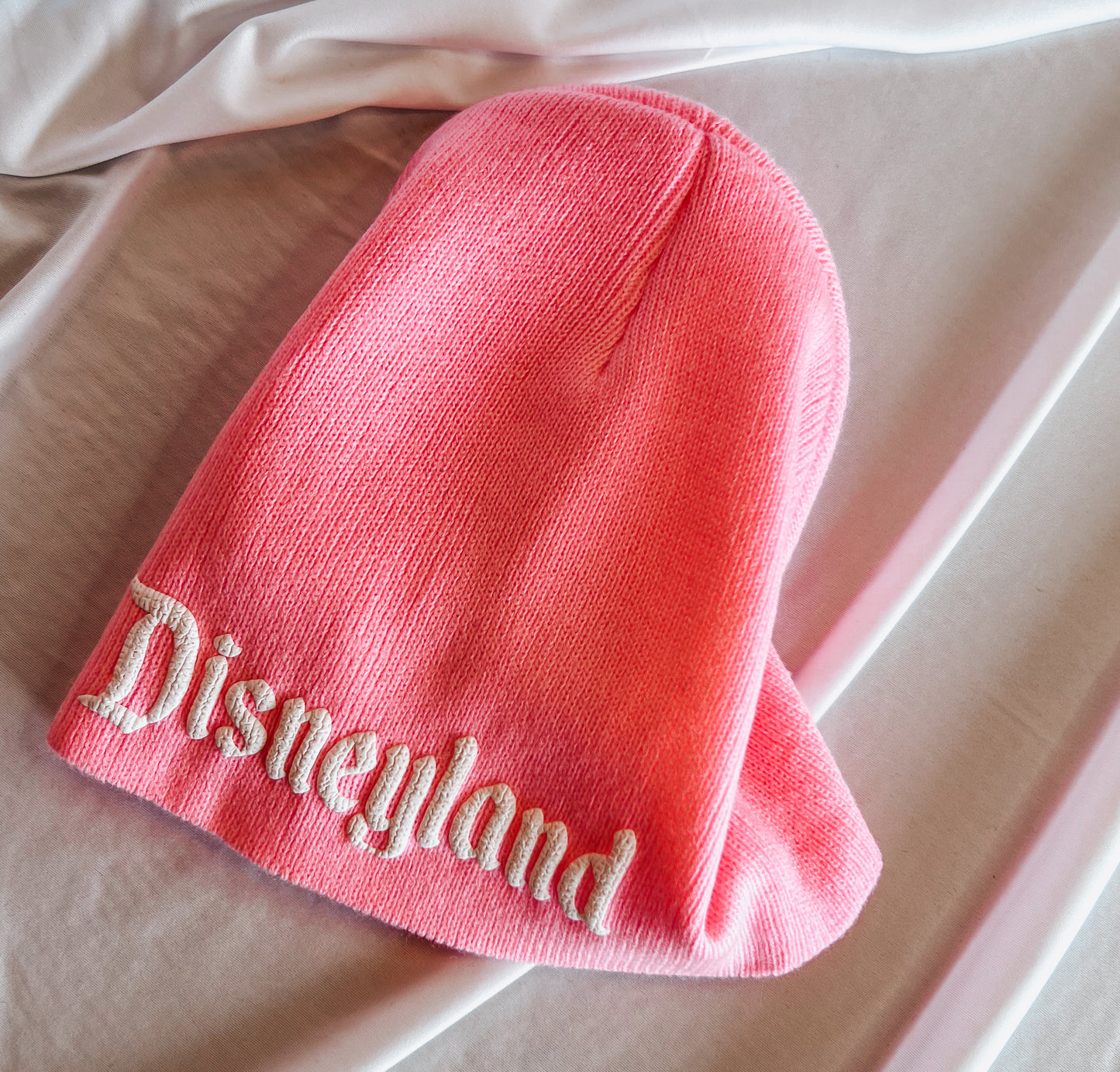 3D Puff Embroidery Disneyland Skull Beanie