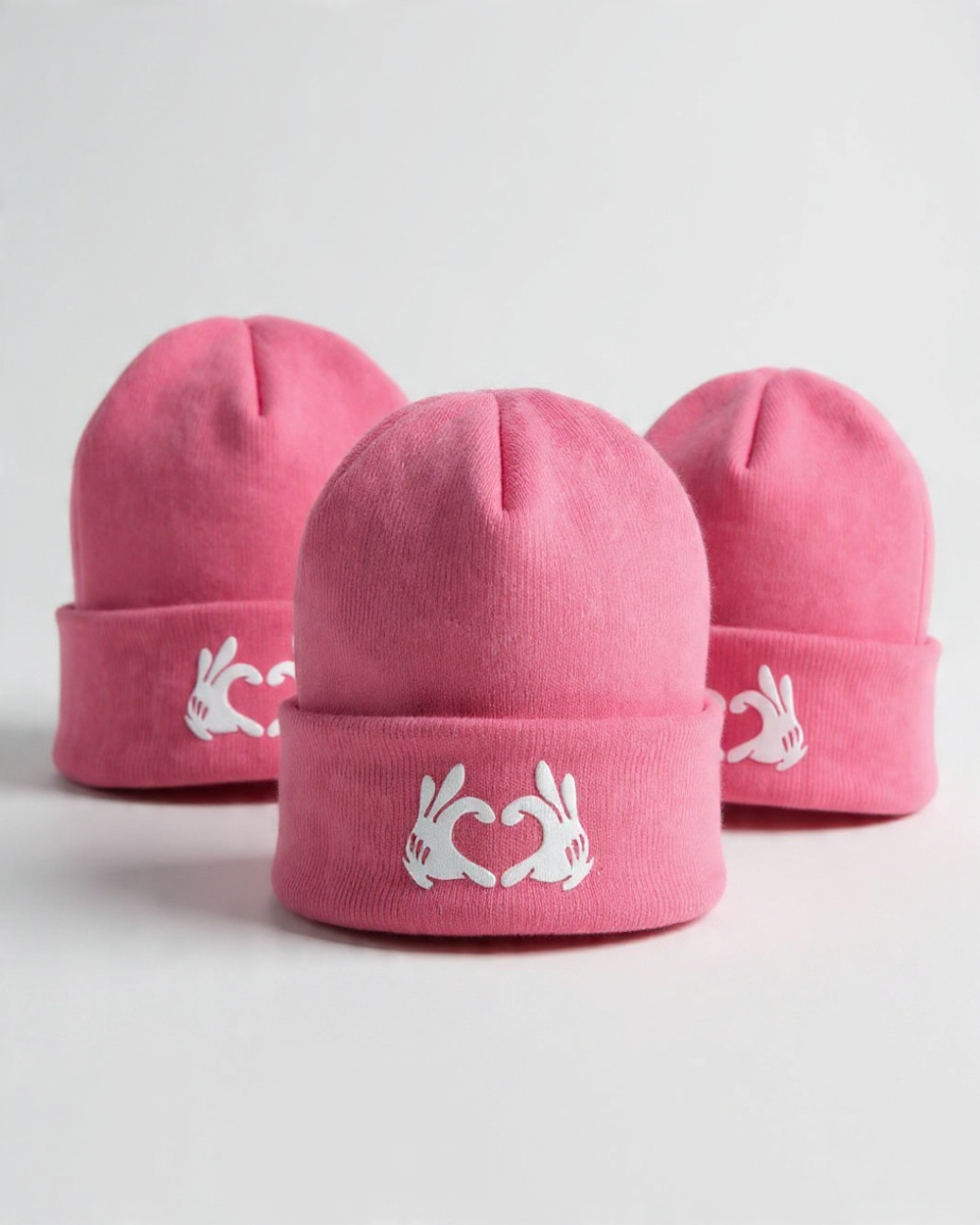 AMORÉ — BLUSH BEANIE