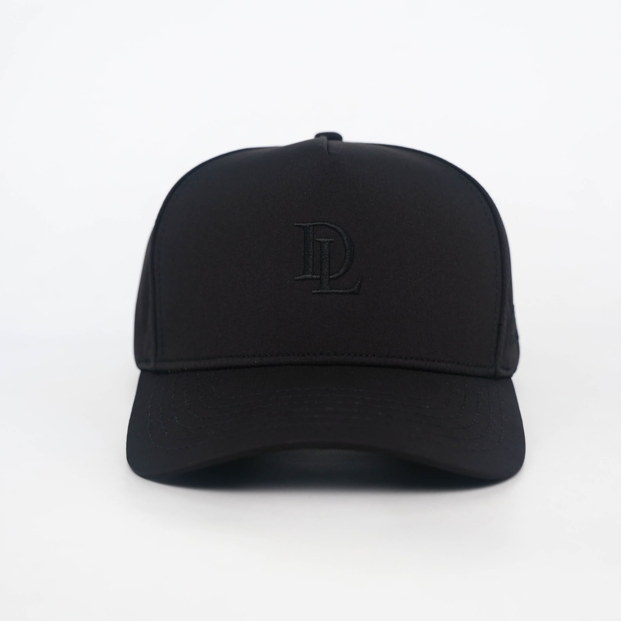 NOIR | DE LA VOL.001 premium adult snapback front view